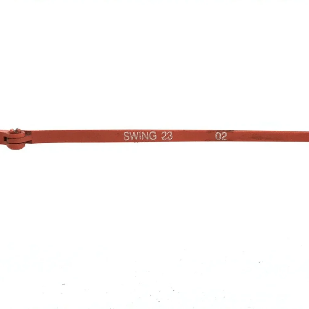 Nouvelle Ligne SWING 23 02 Eyeglasses Frames Blue Orange Round Oval Wire Rim 135